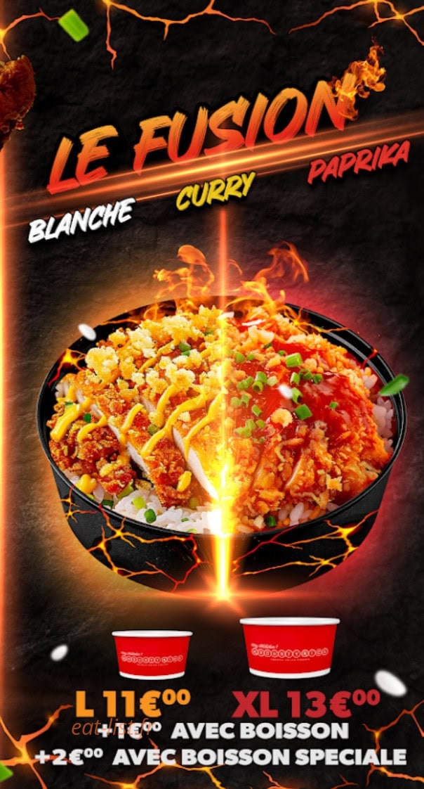 Krousty Rice — carte page 1