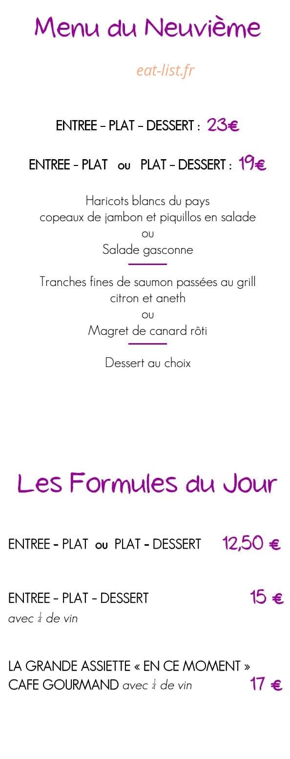Le neuvième — carte page 3