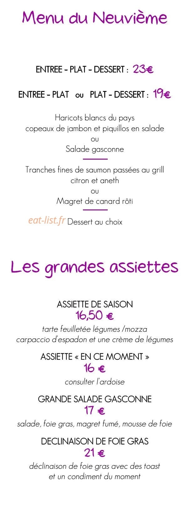 Le neuvième — carte page 6