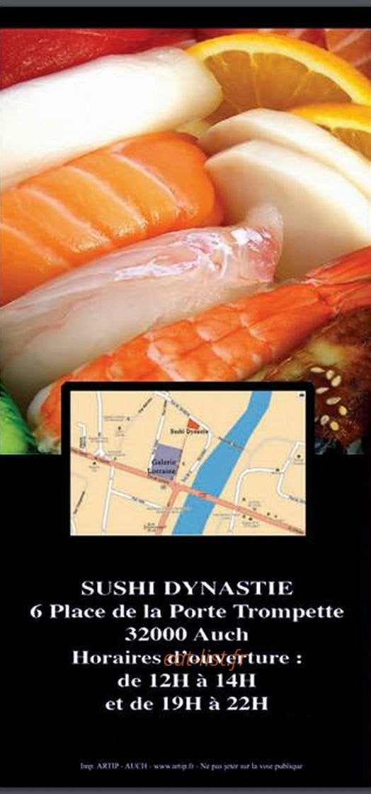 Sushi Dynastie — carte page 6