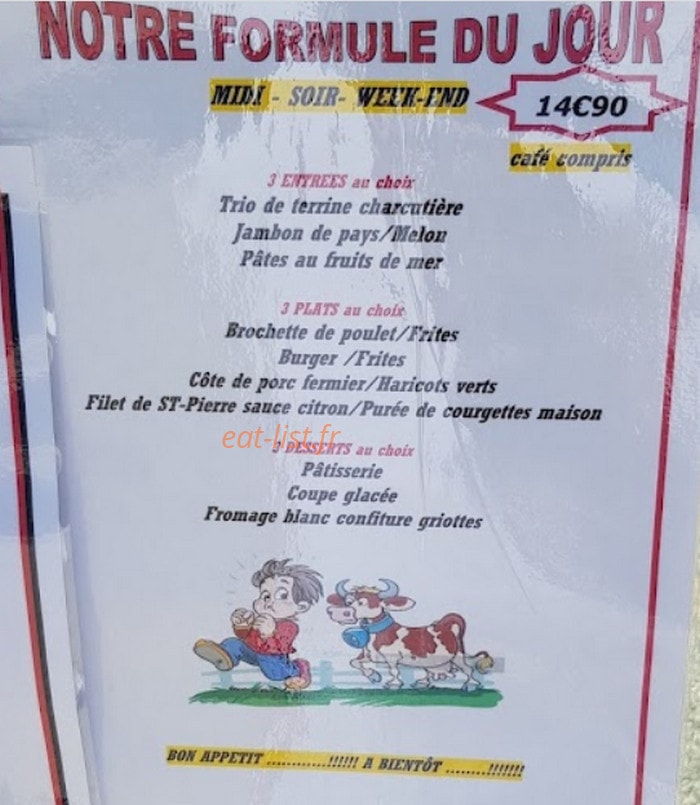 La pièce de boeuf ô local à Condom - menu et photos