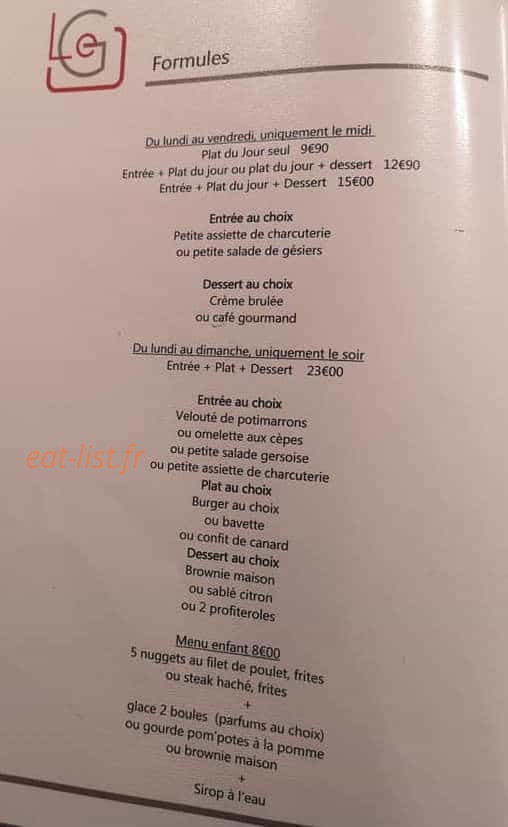 Le gambetta — carte page 4