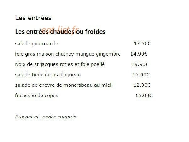 Le Sarment — carte page 1
