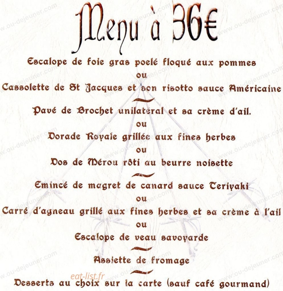 Les Quatre Mousquetaires — carte page 6