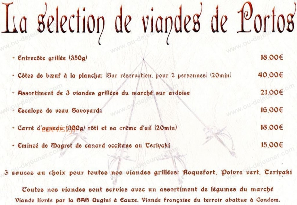 Les Quatre Mousquetaires — carte page 5