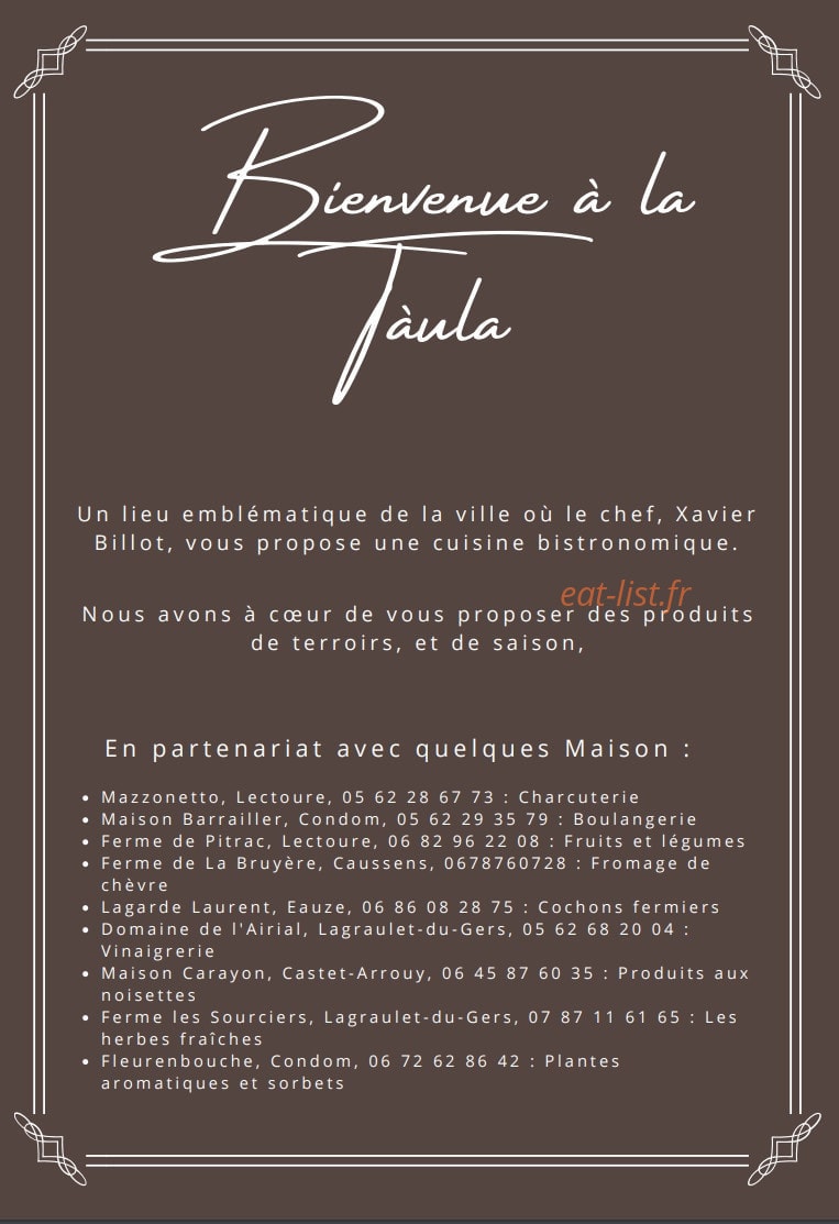 Tàula — carte page 4