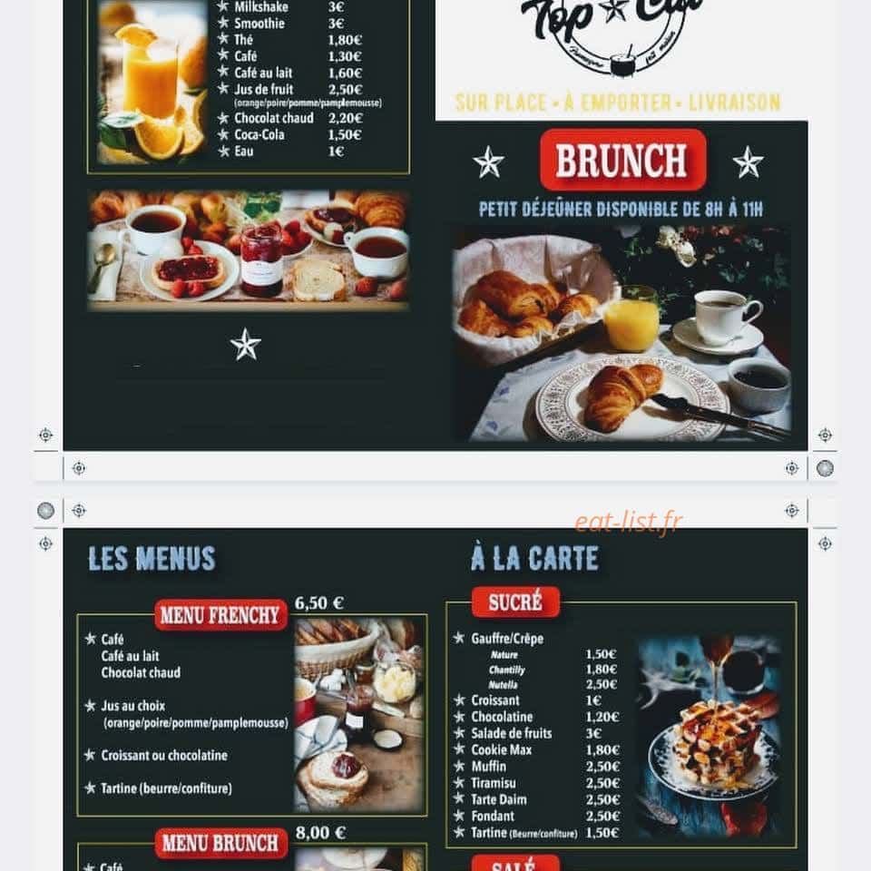 Top cal — carte page 4