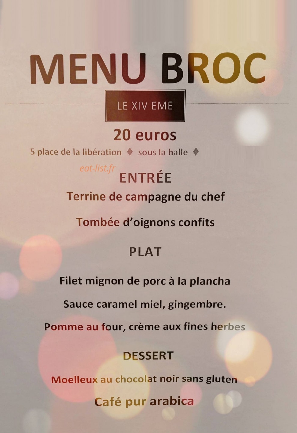Le XIVème — carte page 1