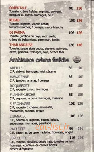 Ambiance pizza 31 — carte page 3