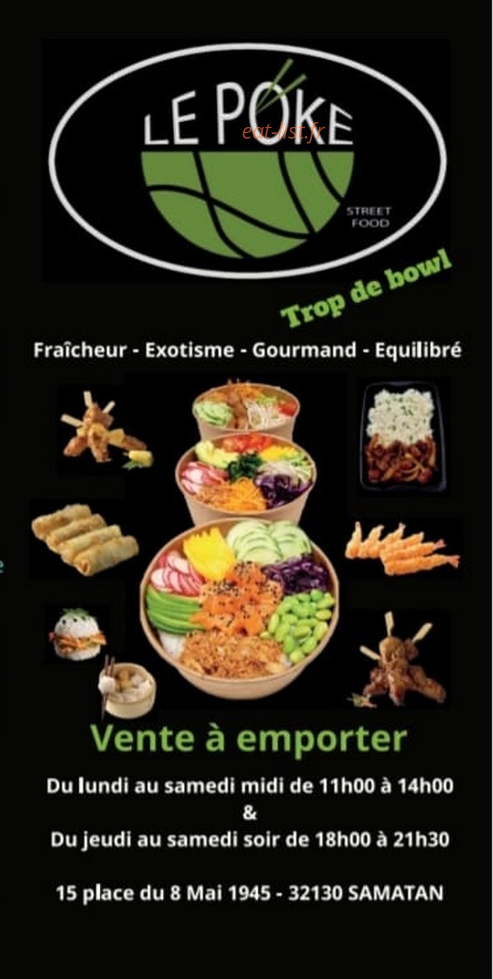 Le Poke — carte page 1