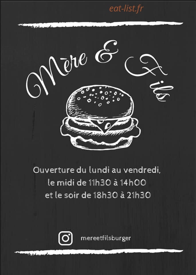 Mère et fils — carte page 1