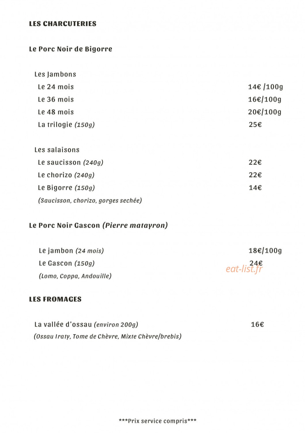 Tannat la cave — carte page 5