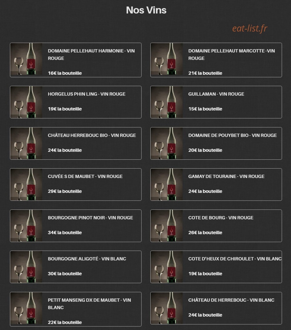 Le xx — carte page 2
