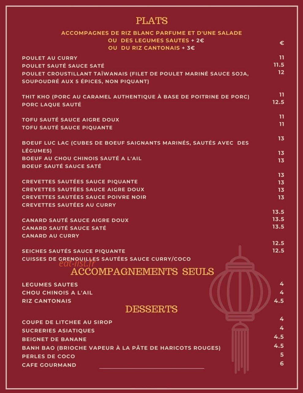 Hello Saïgon — carte page 2