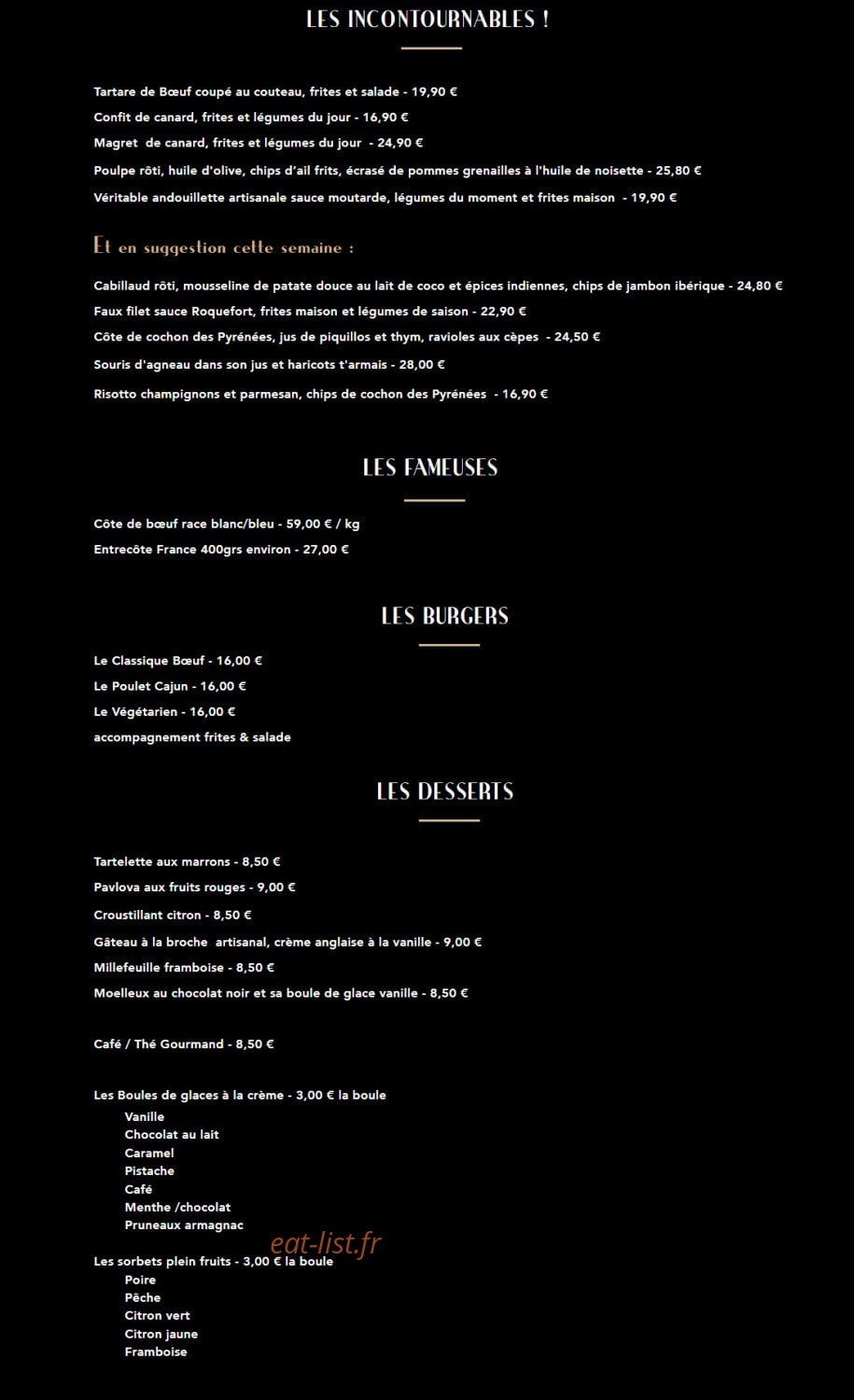 Café de l’hôtel de ville — carte page 2