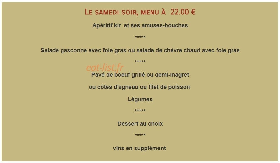 La Hournère — carte page 2