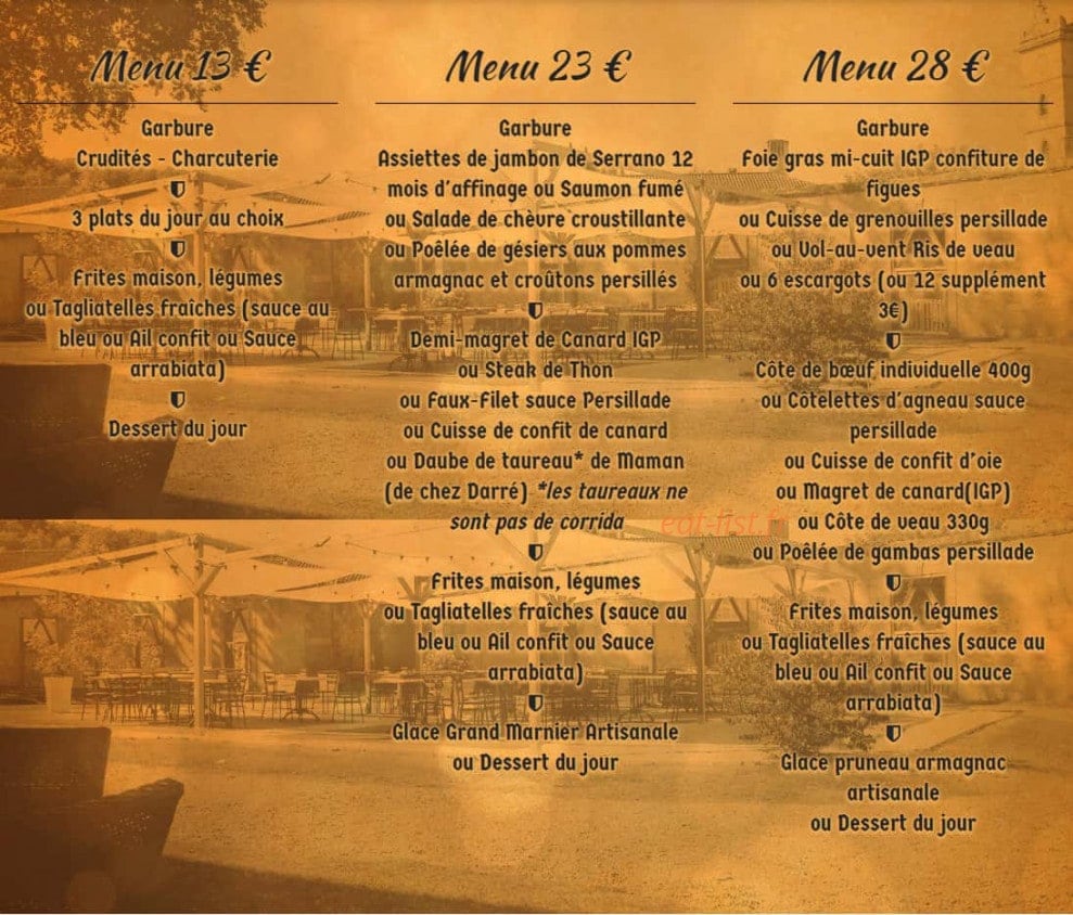Le tic tic gascon — carte page 2