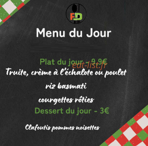 Frocky-Déjeuner — carte page 1