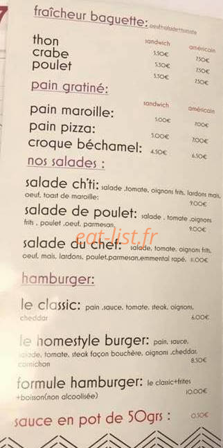 La friterie en Nord — carte page 1