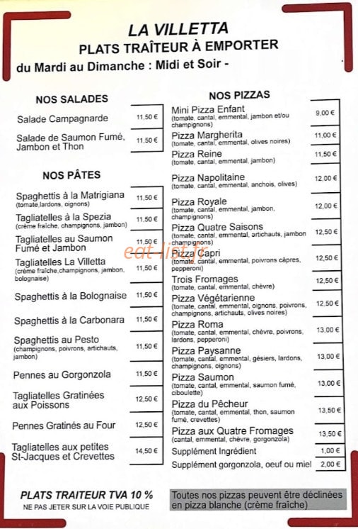 La Villeta — carte page 1