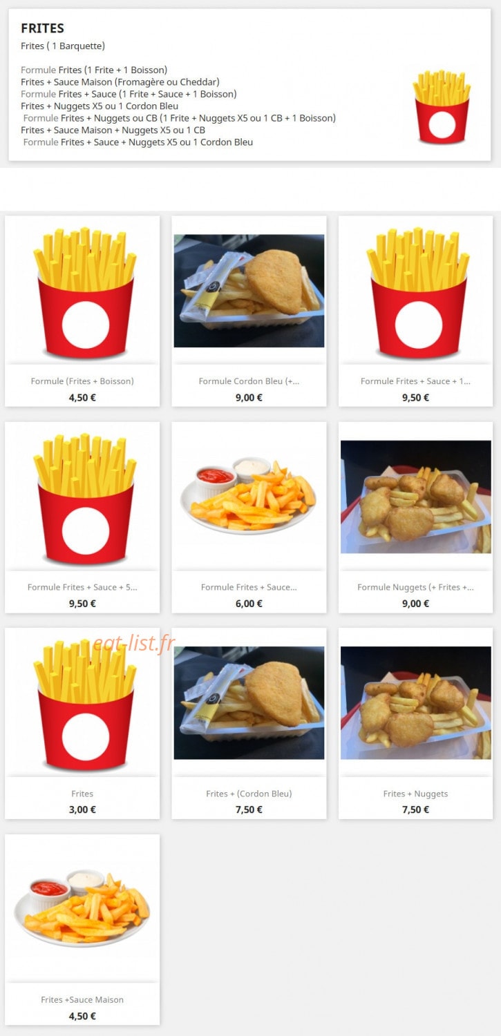 Urban food 32 — carte page 7