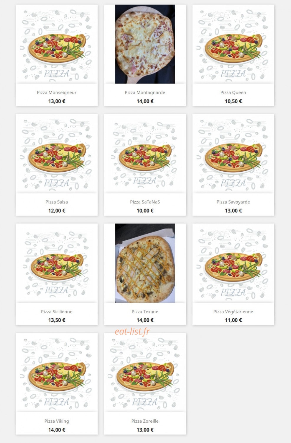 Urban food 32 — carte page 2