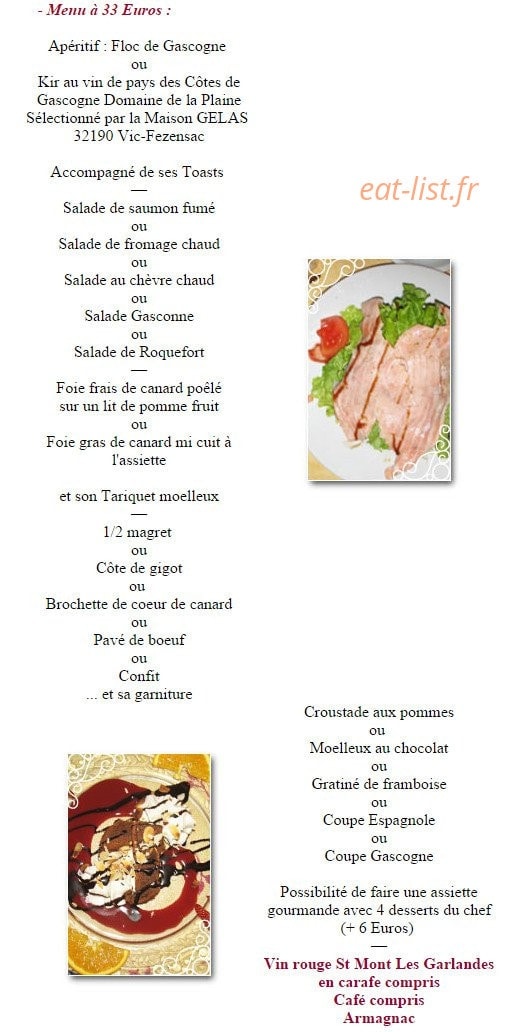 Le cousteau — carte page 4
