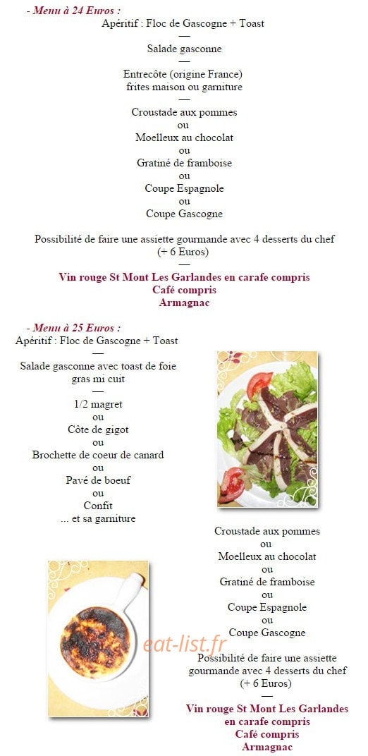Le cousteau — carte page 2