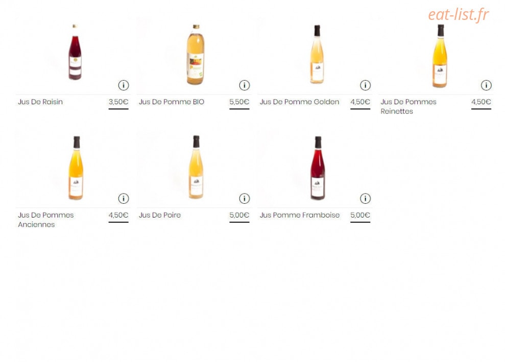 Au Fournil Gourmand — carte page 12