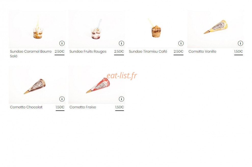 Au Fournil Gourmand — carte page 9