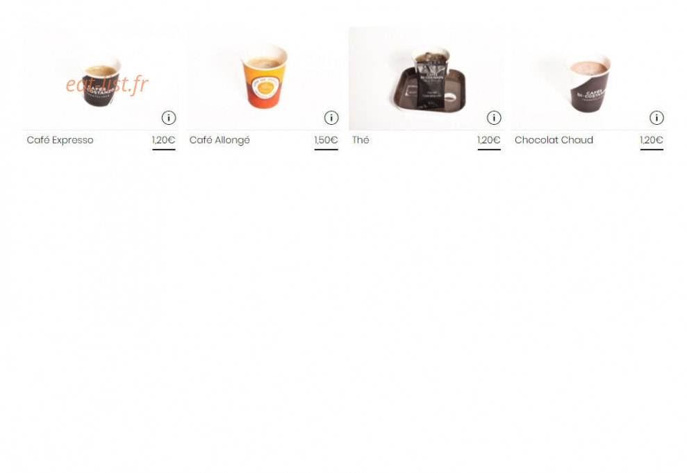 Au Fournil Gourmand — carte page 4