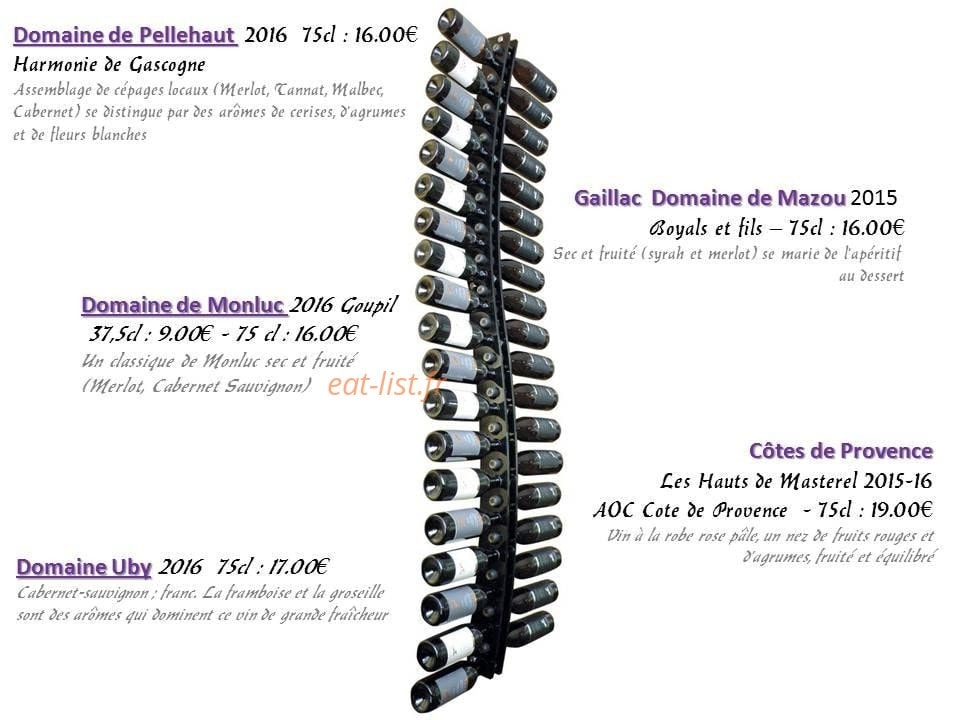 Le relais gascon — carte page 5