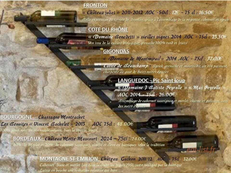 Le relais gascon — carte page 4