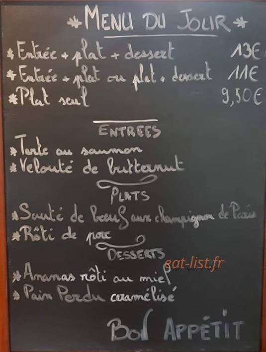 La Tuilerie — carte page 1