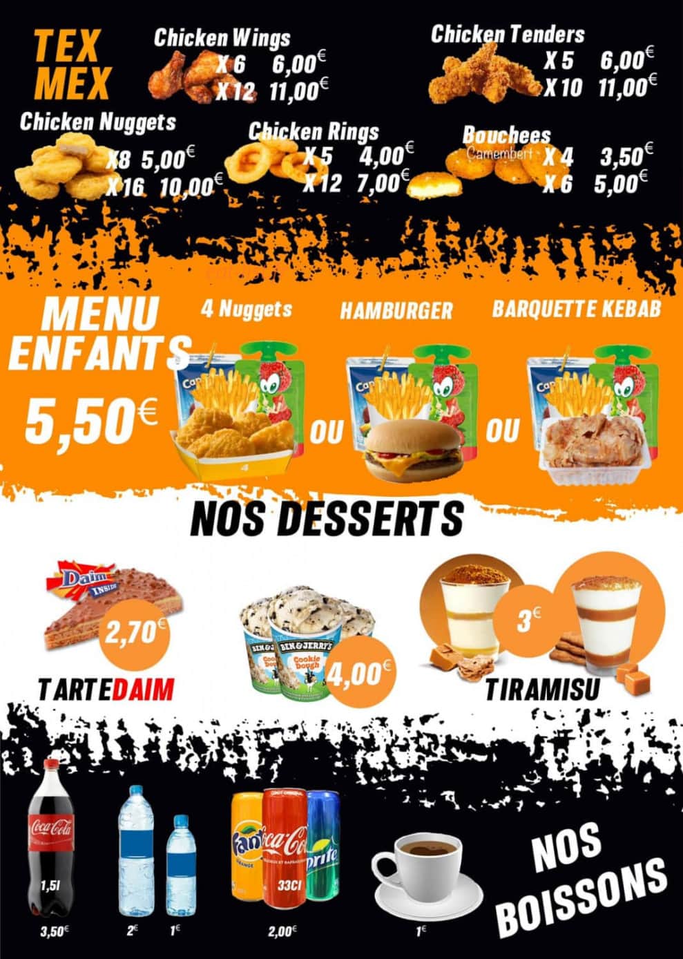 Today tacos — carte page 4