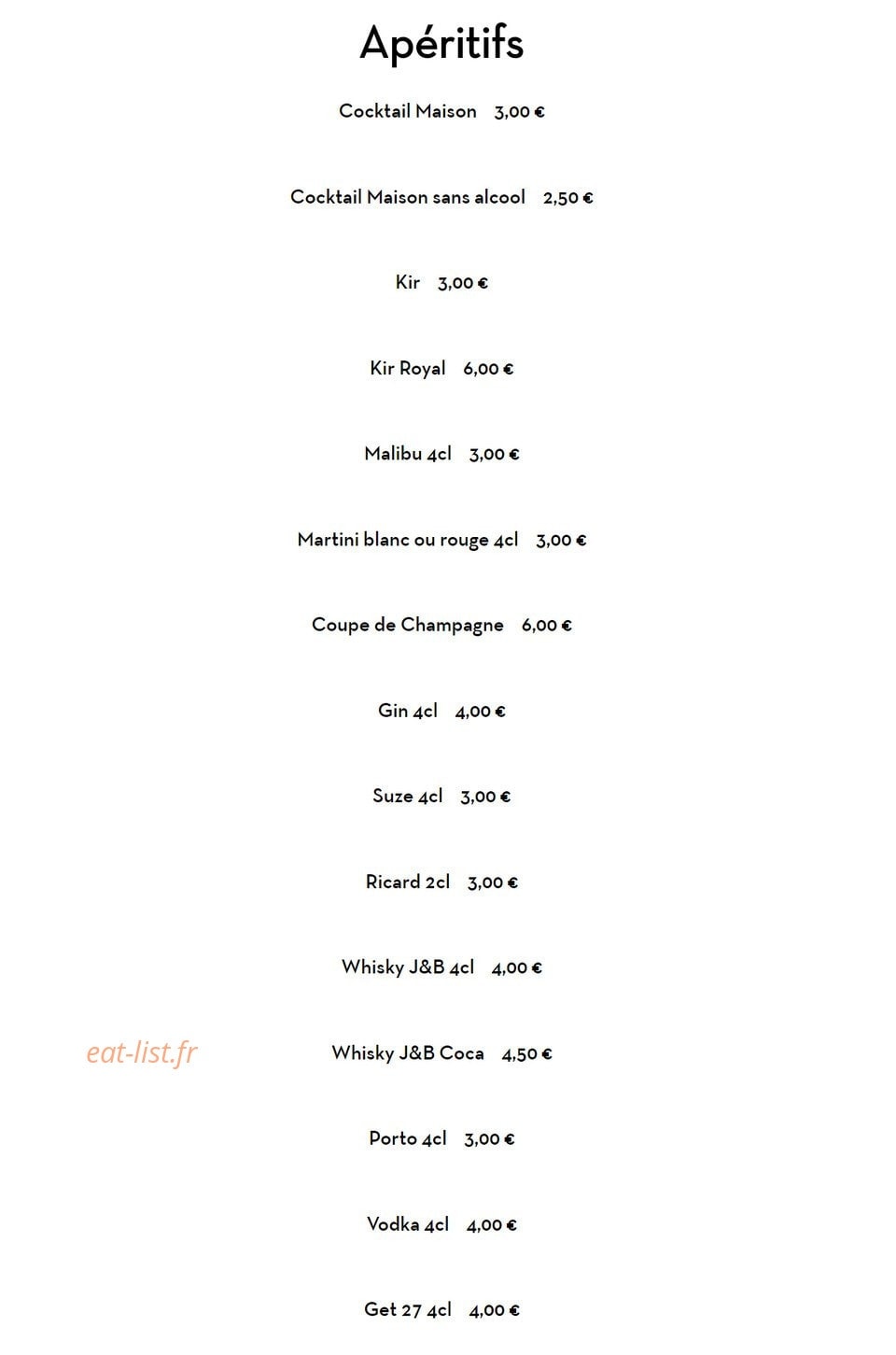 Le Royal De Pavie — carte page 4