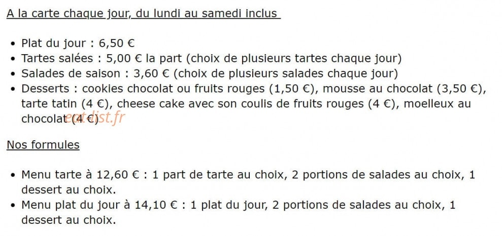 L'Ours Brun — carte page 1