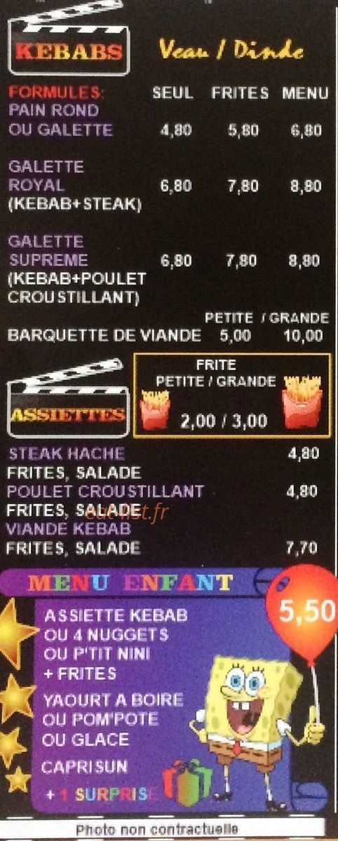 La baracca — carte page 2