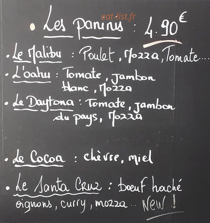 La Popote Lisloise — carte page 2