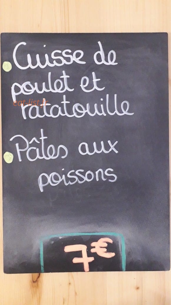 La Popote Lisloise — carte page 4
