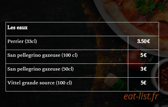 Pizzeria Angelo — carte page 8