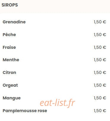 Le Bistrophil — carte page 24