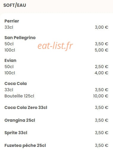 Le Bistrophil — carte page 22