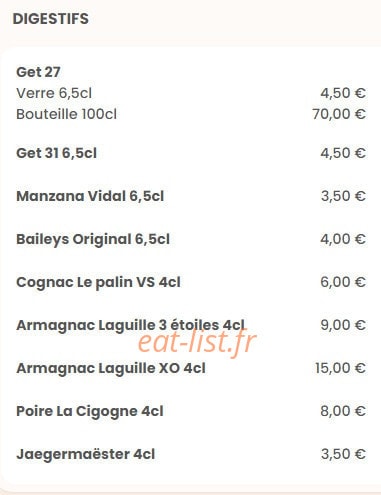 Le Bistrophil — carte page 26