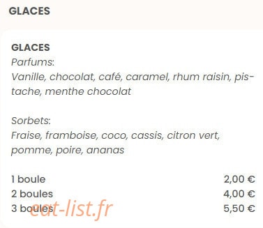 Le Bistrophil — carte page 6