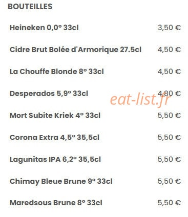 Le Bistrophil — carte page 8