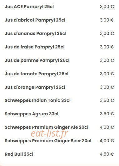 Le Bistrophil — carte page 23