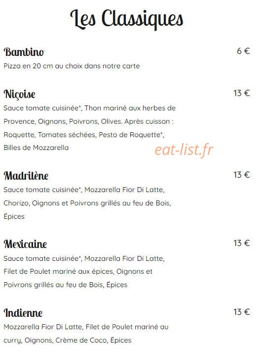 Les Belles Italiennes — carte page 3