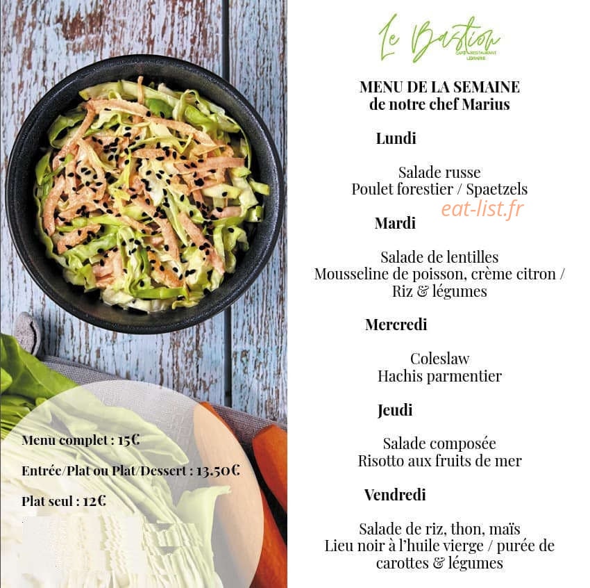 Le Bastion — carte page 1