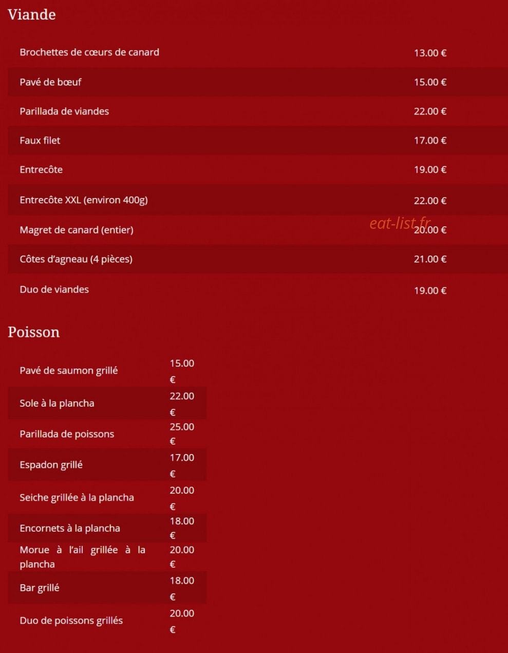 Le Toto Loco — carte page 3